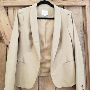 LOFT Lined Open-front Blazer